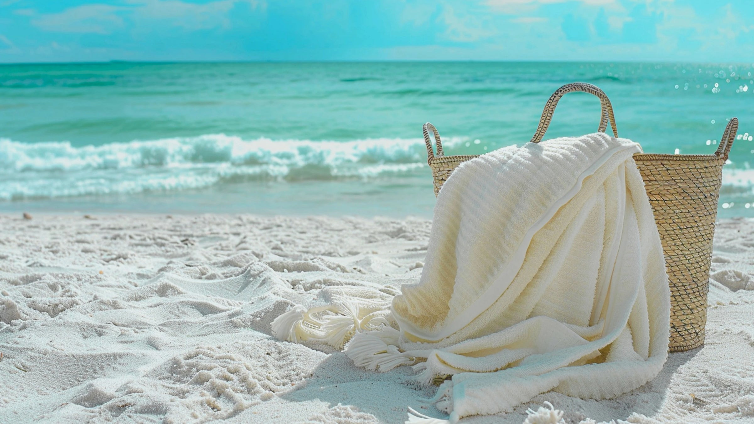 TROPICAL BEACH TOTES & WEEKENDER BAGS