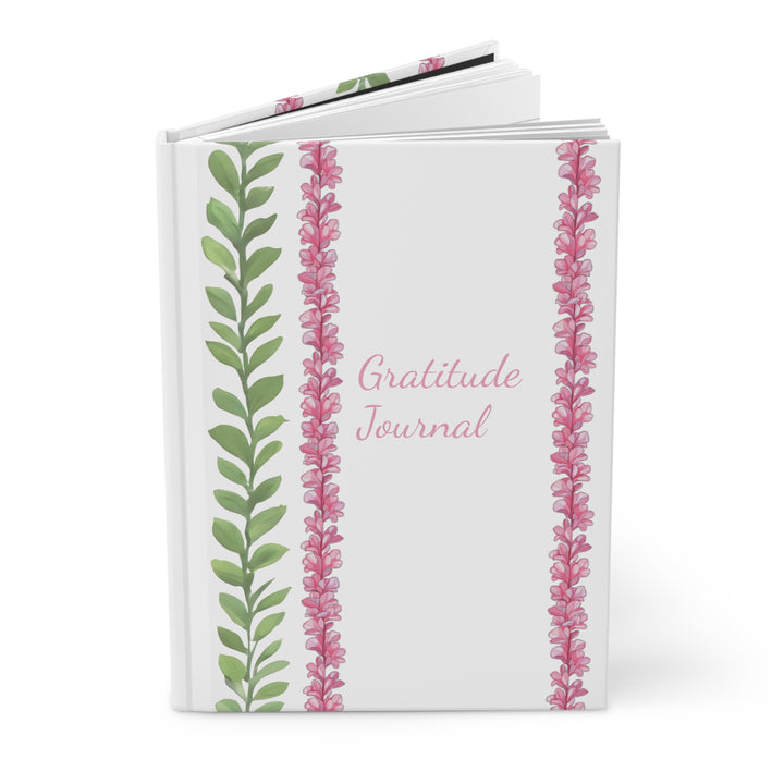 New Beginnings Hardcover Gratitude Journal | 150 Lined Pages & Hawaiian Floral Print