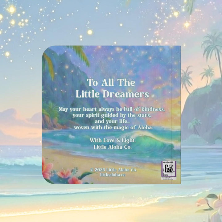 Personalised Little Aloha Board Book – Hawaiian Mindfulness Story for children of all ages, first birthday, toddlers, christening gift