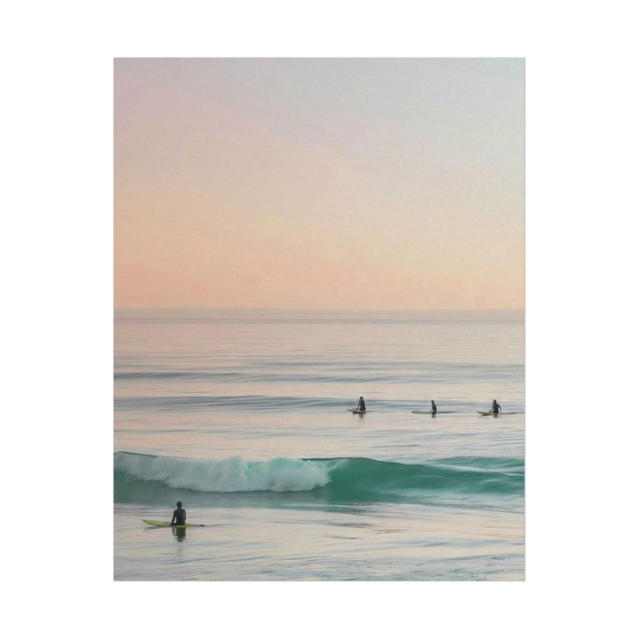 "A Moment in Time" Minimalist Surf Photography Print | Coastal Ocean Wall Art