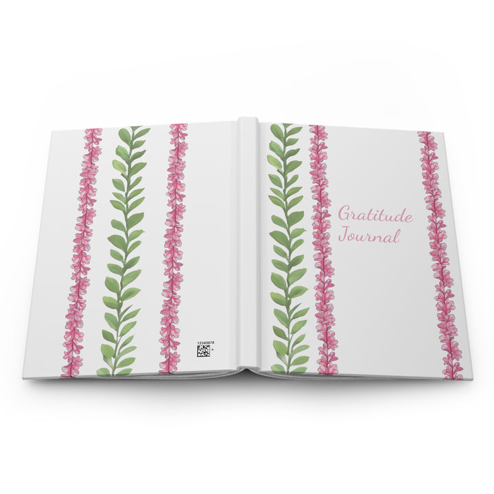 New Beginnings Hardcover Gratitude Journal | 150 Lined Pages & Hawaiian Floral Print