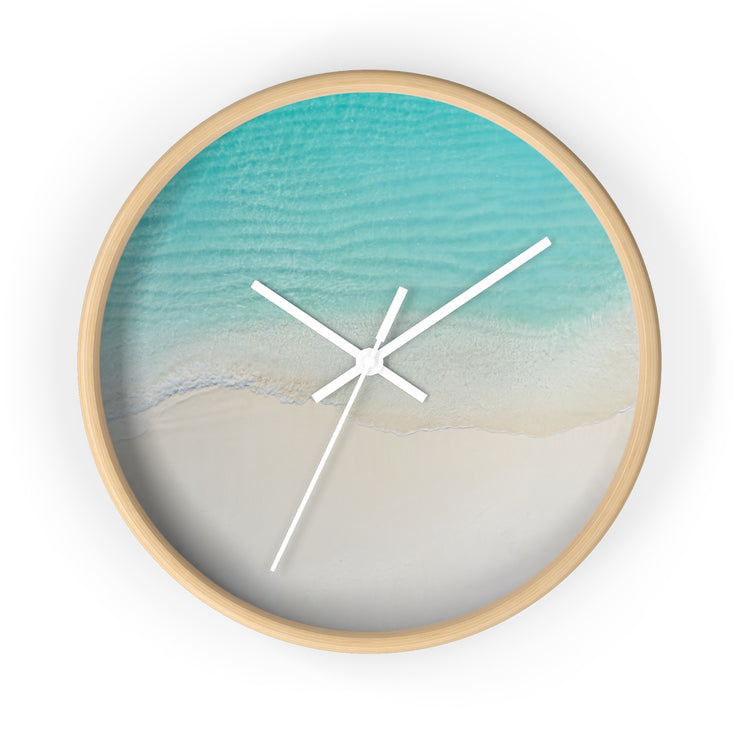 Whitehaven Beach Wall Clock