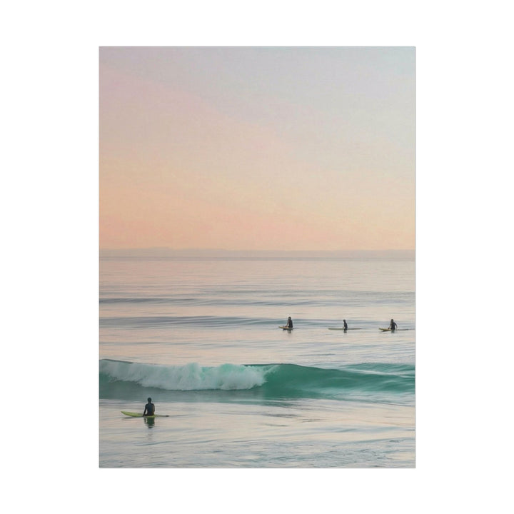 "A Moment in Time" Minimalist Surf Photography Print | Coastal Ocean Wall Art