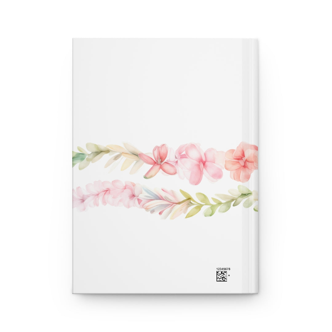 Little Aloha Moments Hardcover Journal | Tropical Lined Notebook & Plumeria Design