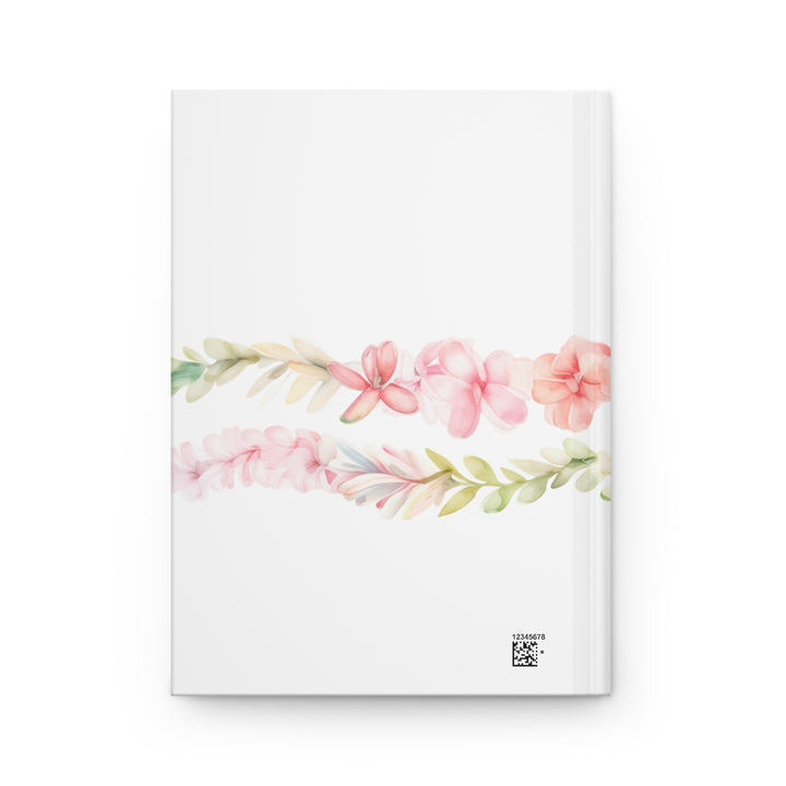 Little Aloha Moments Hardcover Journal | Tropical Lined Notebook & Plumeria Design
