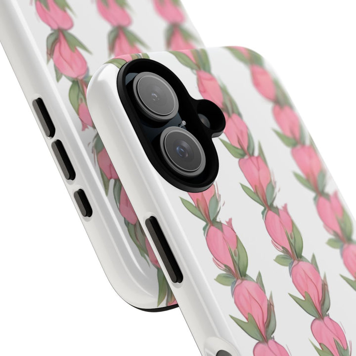 Tough Dual Layer Phone Case | Hawaiian Floral Cover for iPhone & Samsung