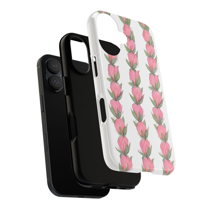 Tough Dual Layer Phone Case | Hawaiian Floral Cover for iPhone & Samsung