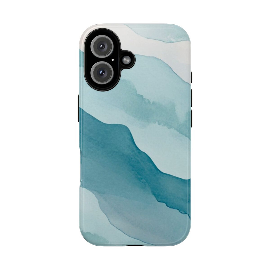 Tough Dual Layer Phone Case | Ocean Waves Surf Print for iPhone & Samsung