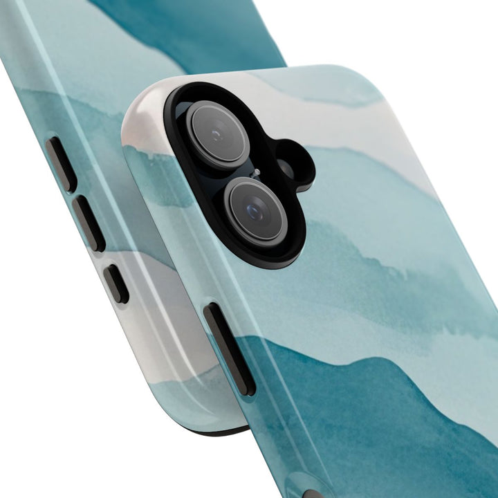 Tough Dual Layer Phone Case | Ocean Waves Surf Print for iPhone & Samsung