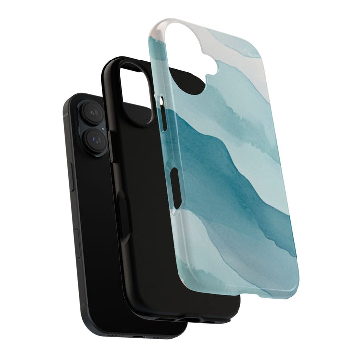 Tough Dual Layer Phone Case | Ocean Waves Surf Print for iPhone & Samsung