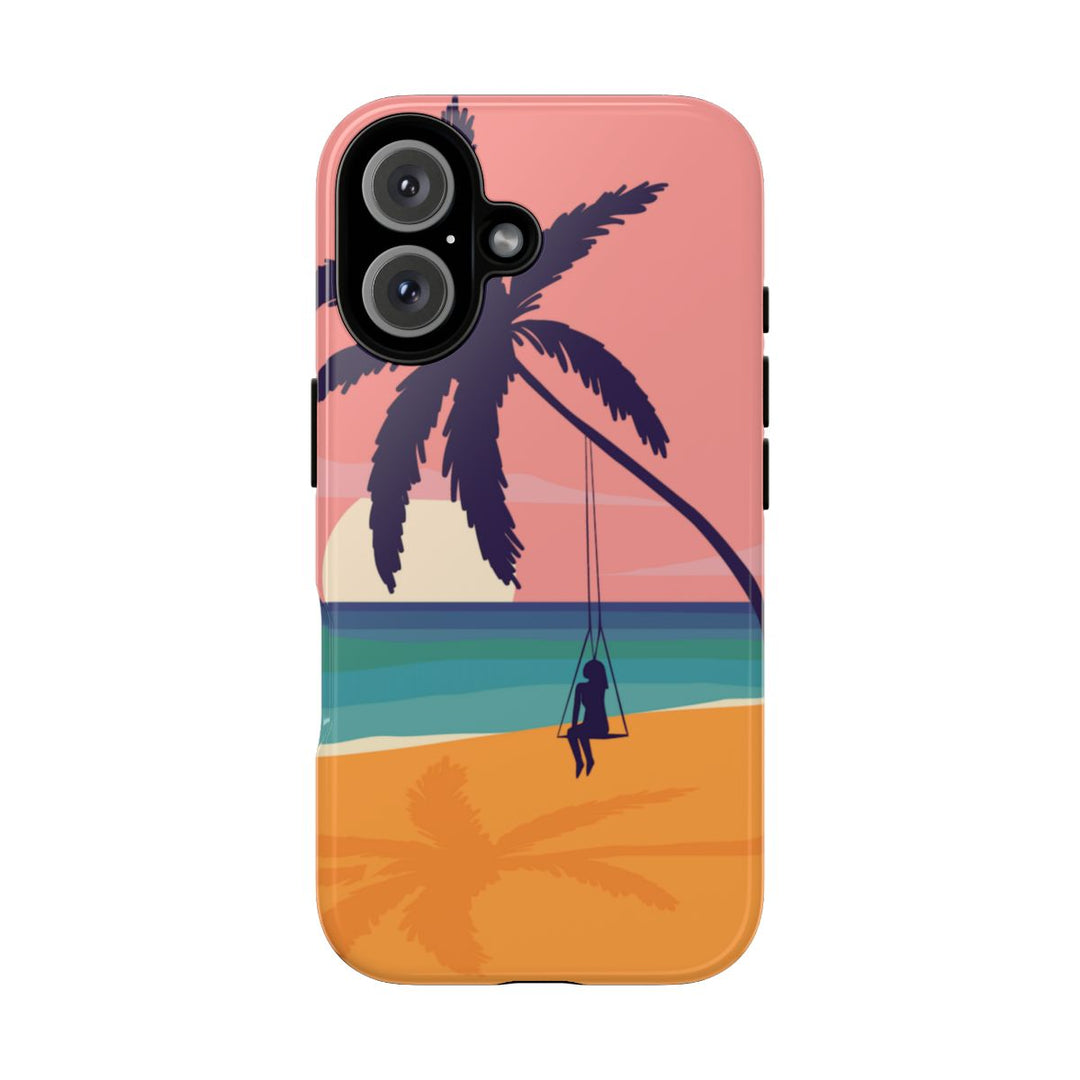 Tough Dual Layer Phone Case | Boho Coastal Cowgirl Print for iPhone & Samsung
