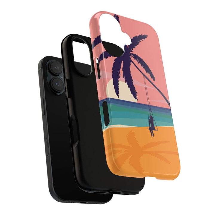 Tough Dual Layer Phone Case | Boho Coastal Cowgirl Print for iPhone & Samsung