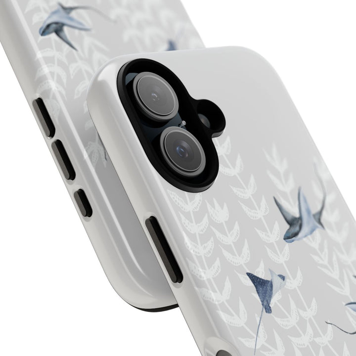 Tough Dual Layer Phone Case | Ocean Wildlife Design for iPhone & Samsung