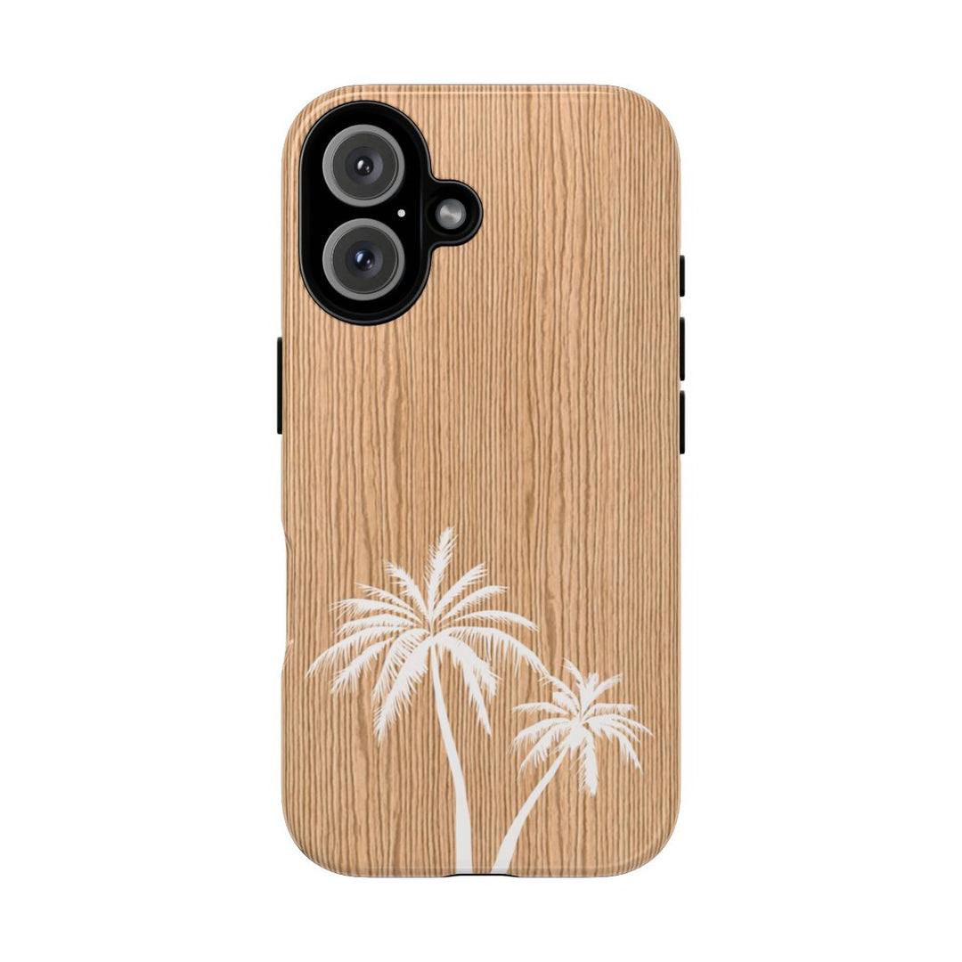 Tough Dual Layer Phone Case | Aloha Palm Tree Print for iPhone & Samsung