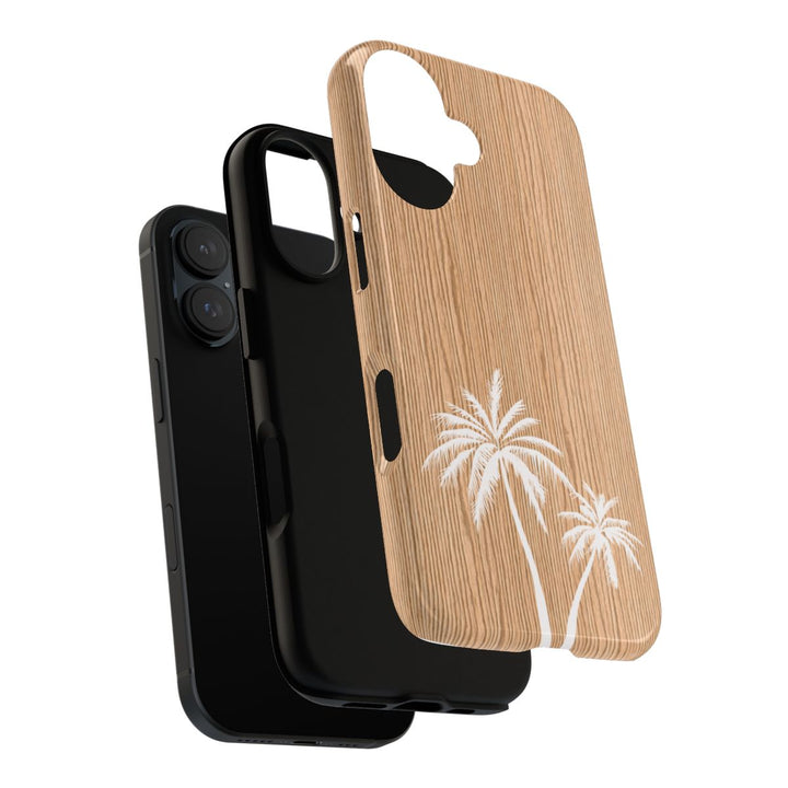 Tough Dual Layer Phone Case | Aloha Palm Tree Print for iPhone & Samsung