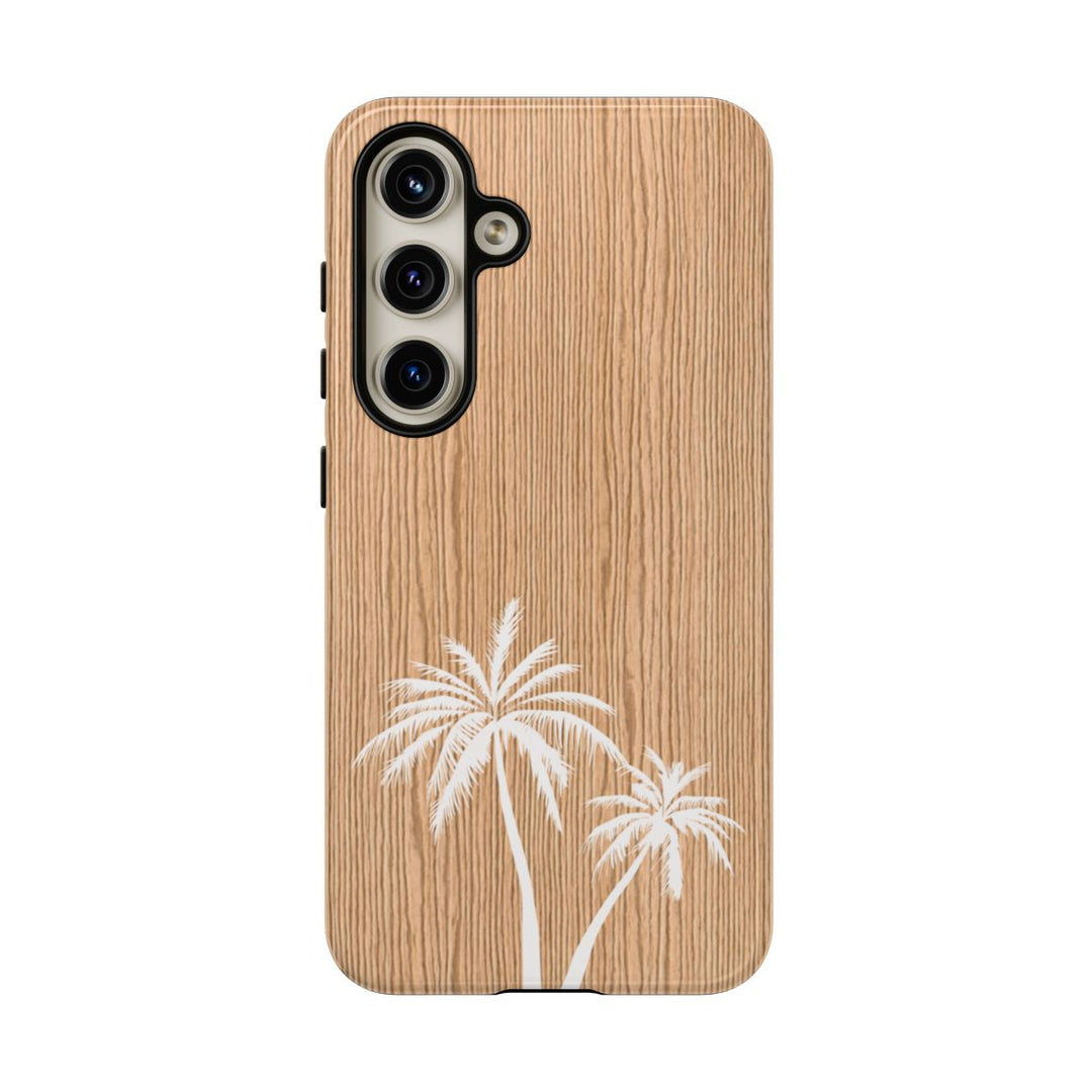 Tough Dual Layer Phone Case | Aloha Palm Tree Print for iPhone & Samsung