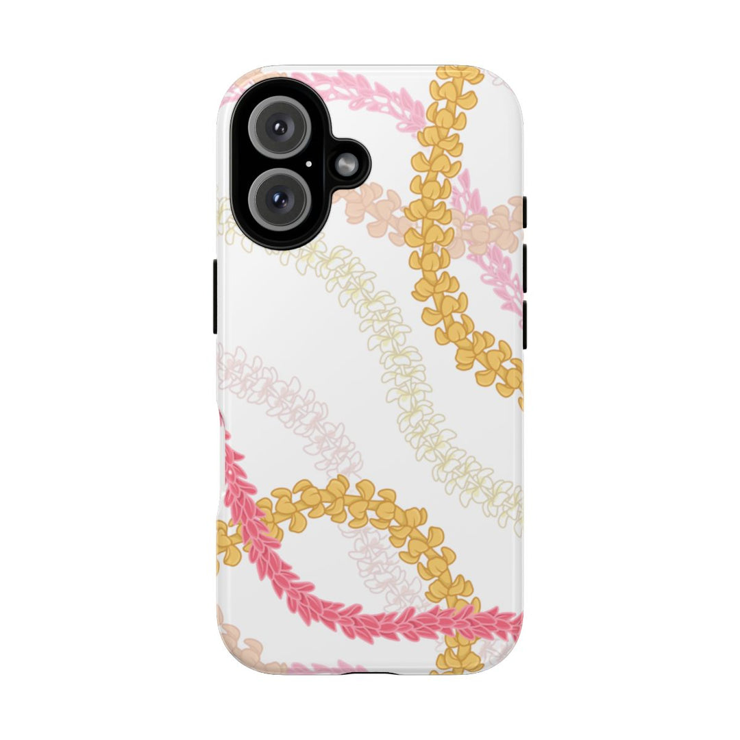 Hawaiian Flower Phone Case - Durable Dual Layer Protection | Floral Tropical Cover