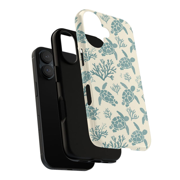 Tough Dual Layer Phone Case | Sea Turtle Ocean Wildlife for iPhone & Samsung