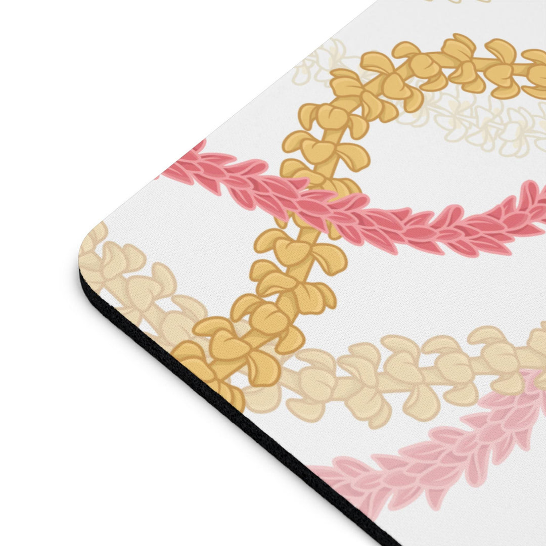 Floral Lei Mouse Pad - Soft Neoprene Wrist Support