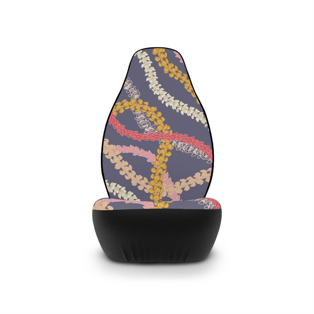 Hawaiian Flower Lei Seat Covers (Set of 2) | Universal Fit Tropical Floral Car Protection