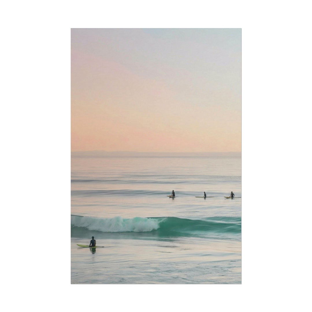 "A Moment in Time" Minimalist Surf Photography Print | Coastal Ocean Wall Art