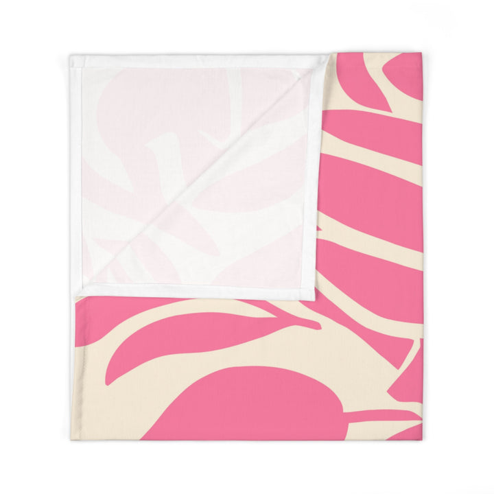 Vintage Hawaiian Baby Swaddle Blanket | Soft Breathable Jersey Polyester Wrap