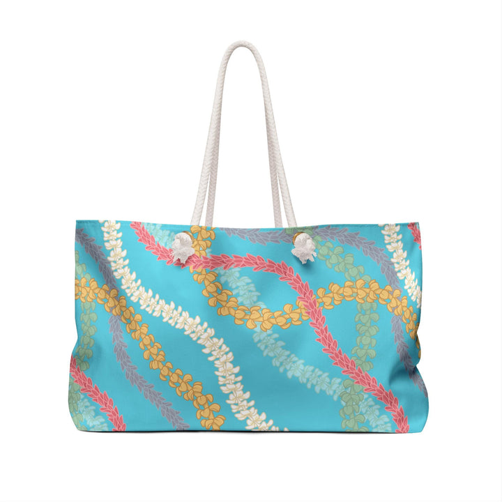 Hawaiian Lei Weekender Travel Bag - Durable 24" Beach Tote