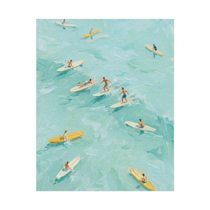 "Sunday Sessions" Coastal Wall Art
