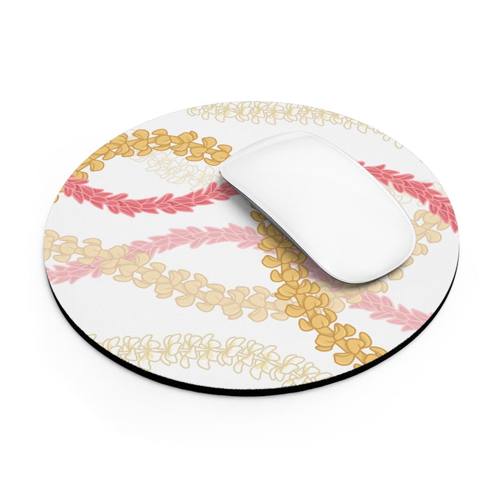 Floral Lei Mouse Pad - Soft Neoprene Wrist Support