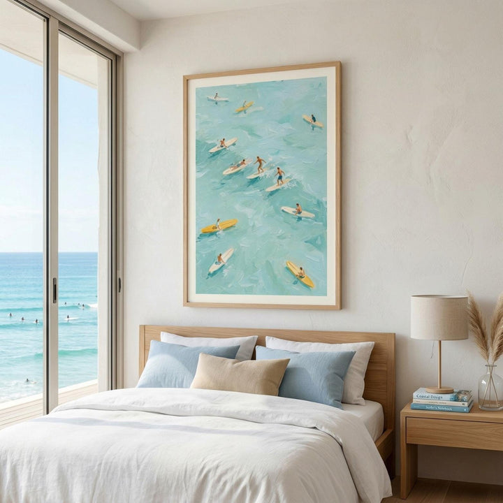 "Sunday Sessions" Coastal Wall Art