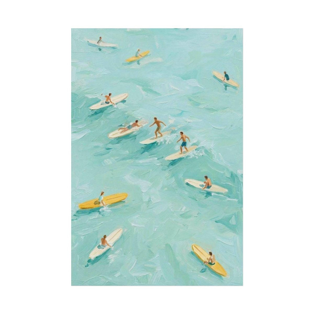 "Sunday Sessions" Coastal Wall Art