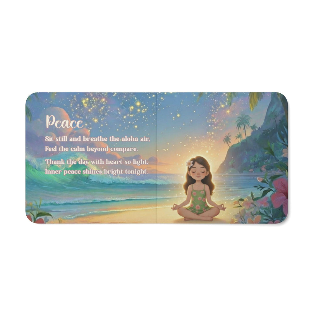 Personalised Little Aloha Board Book – Hawaiian Mindfulness Story for children of all ages, first birthday, toddlers, christening gift