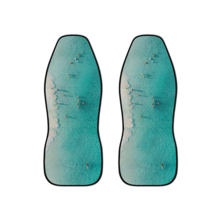 Byron Bay Car Seat Covers (Set of 2) | Universal Fit Aerial Beach Photography & Fade Resistant