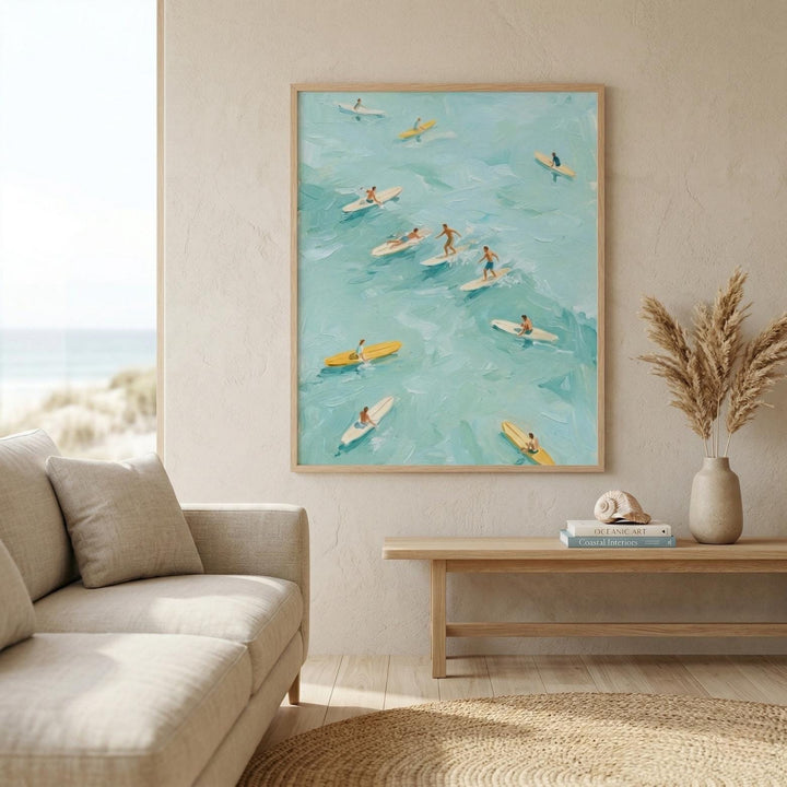 "Sunday Sessions" Coastal Wall Art