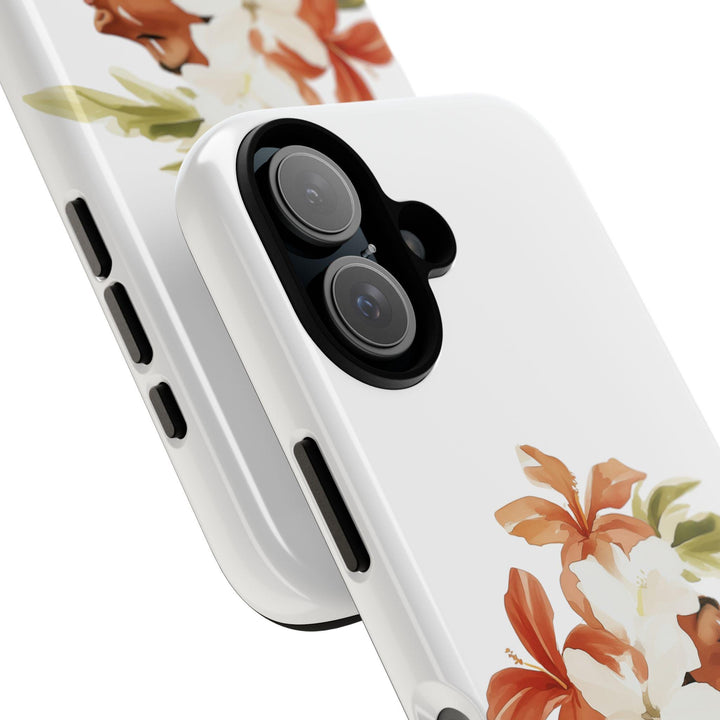 Tough Dual Layer Phone Case | Island Girl Tropical Design for iPhone & Samsung