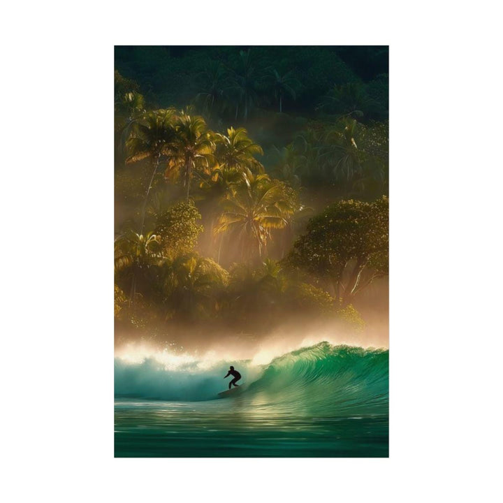 "Out Of Office" Tropical Surf Fine Art Print