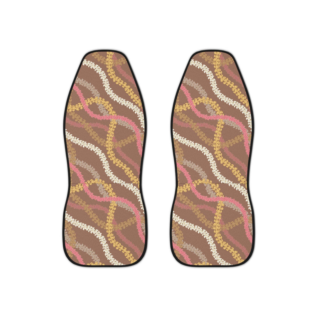 Hawaiian Car Seat Covers – Tropical Flower Lei Design | Universal Fit Seats