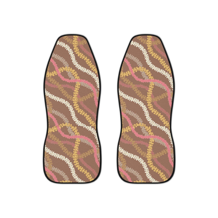 Hawaiian Car Seat Covers – Tropical Flower Lei Design | Universal Fit Seats