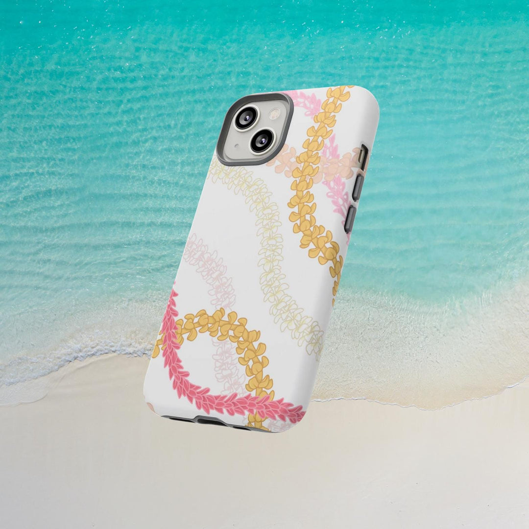 Hawaiian Flower Phone Case - Durable Dual Layer Protection | Floral Tropical Cover