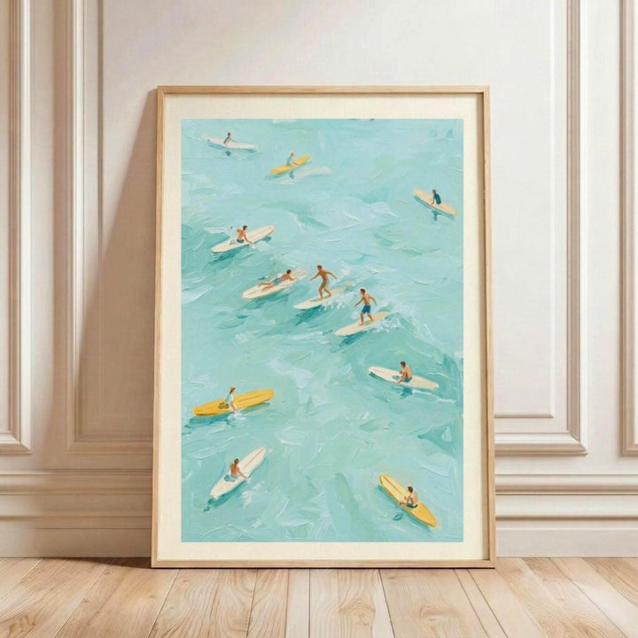 "Sunday Sessions" Coastal Wall Art