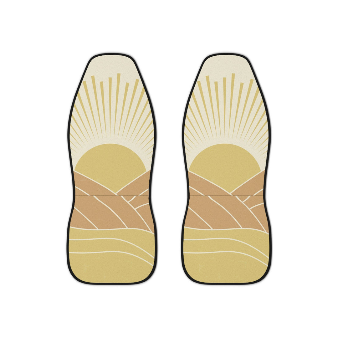 Retro Car Seat Covers – Boho Sun Decor & Mid Century Style Campervan Seat Covers