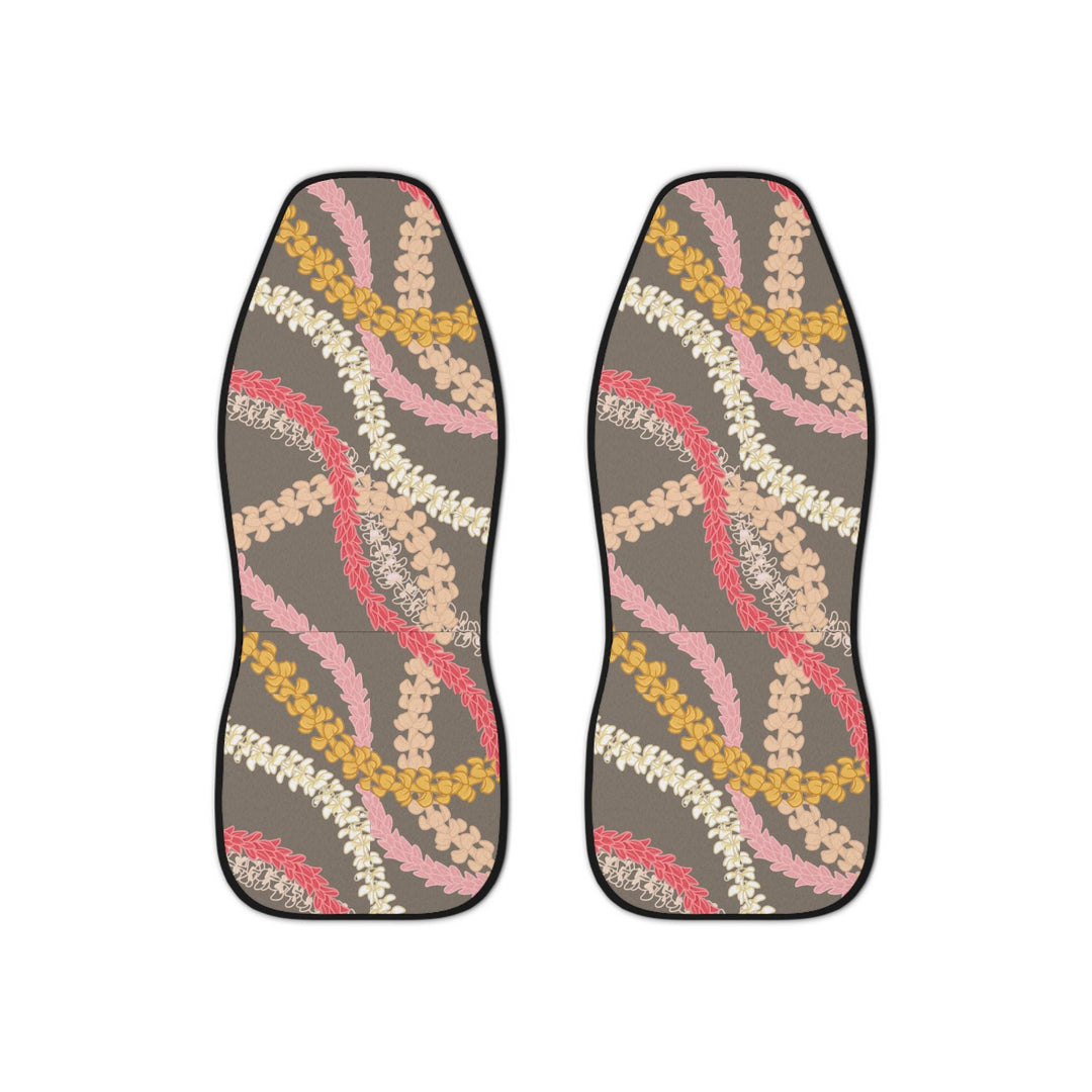 Hawaiian Flower Lei Seat Covers – Universal Floral Car Seat Protection With Island Vibe Design