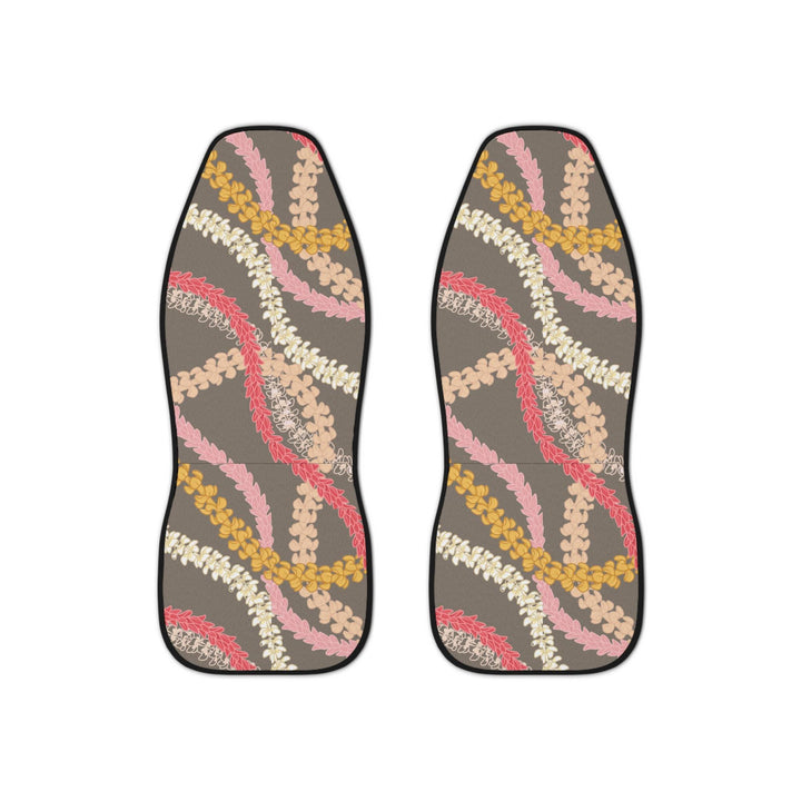 Hawaiian Flower Lei Seat Covers – Universal Floral Car Seat Protection With Island Vibe Design