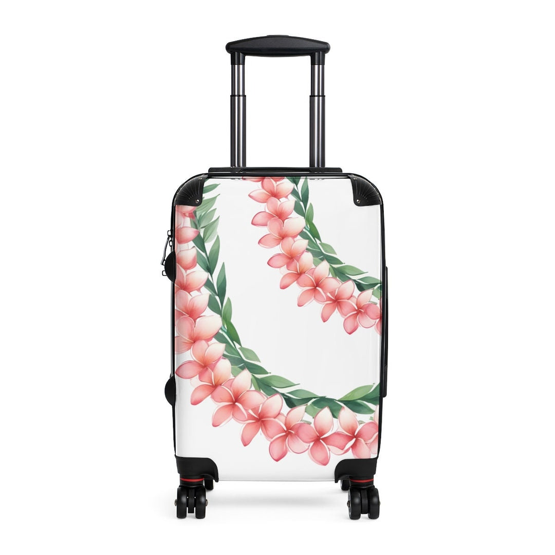 Plumeria Lei Lightweight Carry-On | Durable Hardshell Suitcase with 360° Spinner Wheels