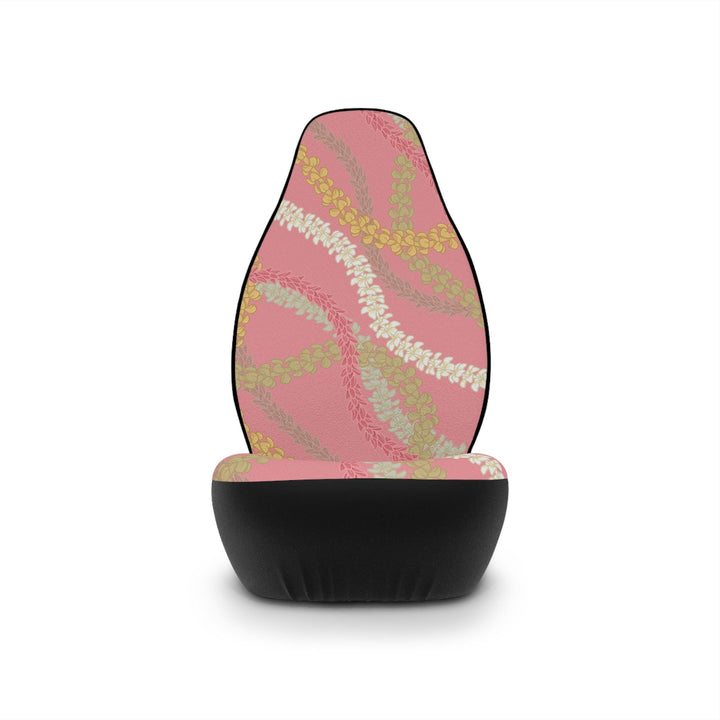 Tahitian Flower Lei Seat Covers (Set of 2) | Universal Fit Tropical Floral Protection