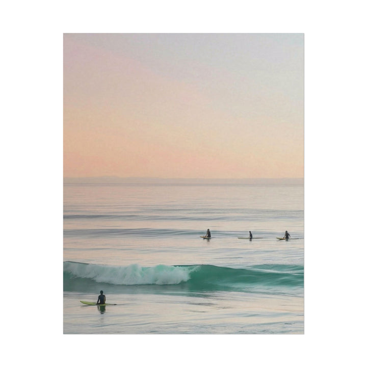 "A Moment in Time" Minimalist Surf Photography Print | Coastal Ocean Wall Art