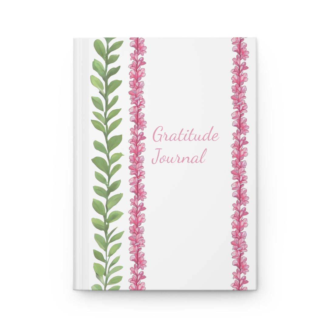 New Beginnings Hardcover Gratitude Journal | 150 Lined Pages & Hawaiian Floral Print