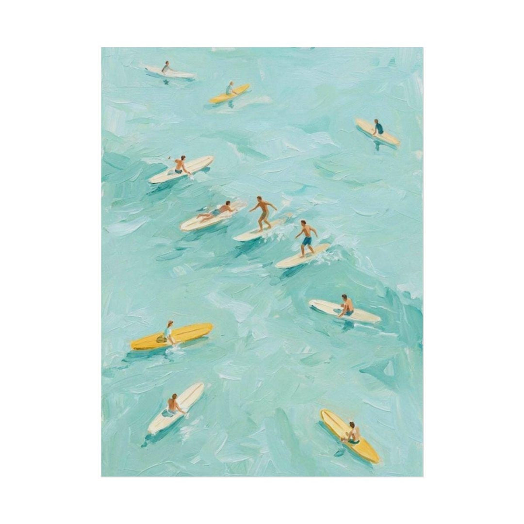 "Sunday Sessions" Coastal Wall Art