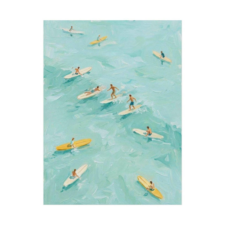 "Sunday Sessions" Coastal Wall Art