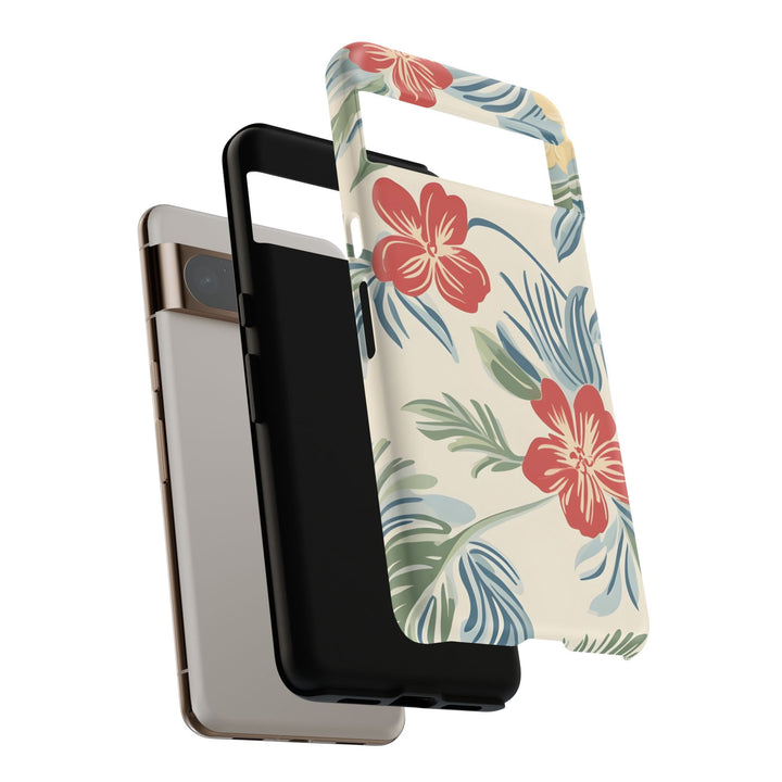 Honolulu Phone Case | Vintage Hibiscus Print